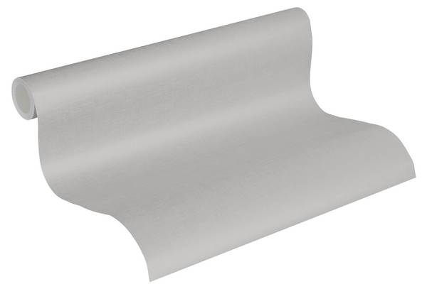 Vliestapete 4021 einfarbig glatt Design Grau - Fleece - 53 x 1005 x 1 cm