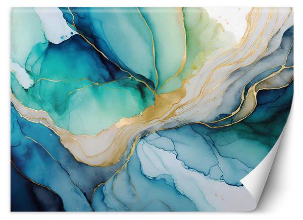 Fototapete Aquarell Abstraktion 100 x 70 cm