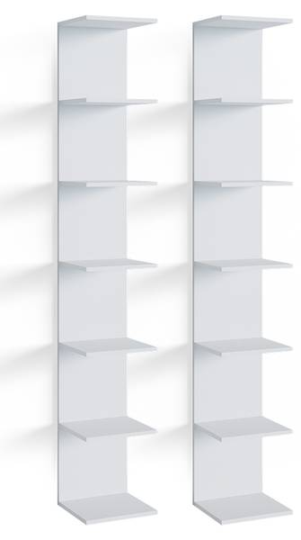 Wandregal Paolo 35141 Reinweiß - 30 x 190 cm