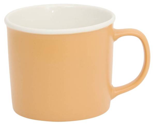 Becher NATURE Dunkelgelb