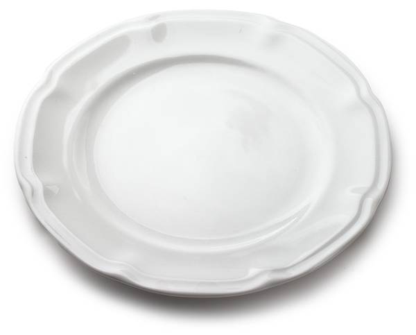 Dessertteller HELLA Weiß - Fine Bone China - Porzellan - 20 x 2 x 20 cm