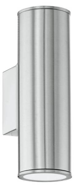 LED-Außenwandleuchte Rigan Fina II Graumetallic