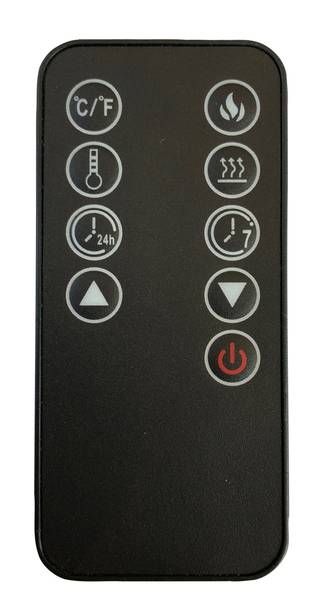 Elektrokamin Levico 120 Schwarz - Metall - 127 x 41 x 25 cm