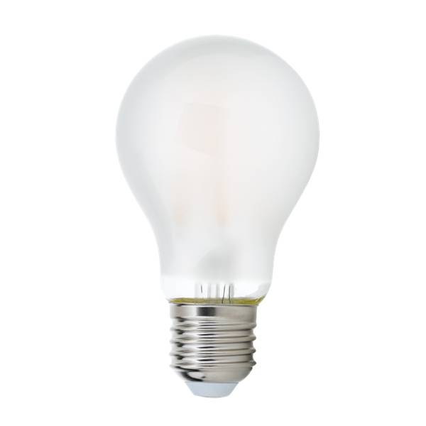 LED Filament A60 Grau - Glas - 6 x 11 x 6 cm