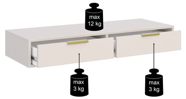 Kaptafel VENA zwart