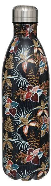 Isolierte Flasche JUNGLE Metall - 9 x 32 x 9 cm
