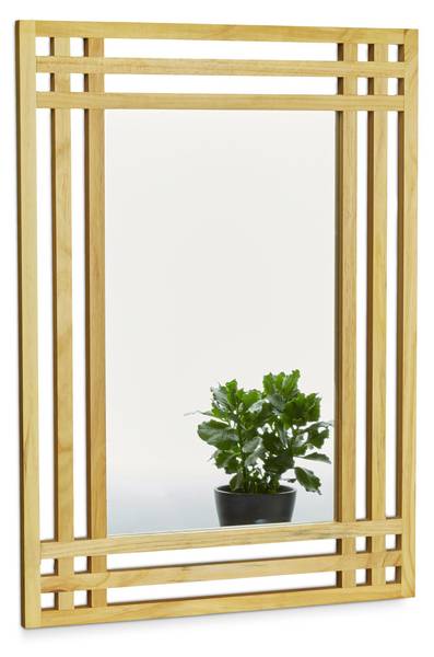 103258 Braun - Holzwerkstoff - Glas - 56 x 8 x 76 cm