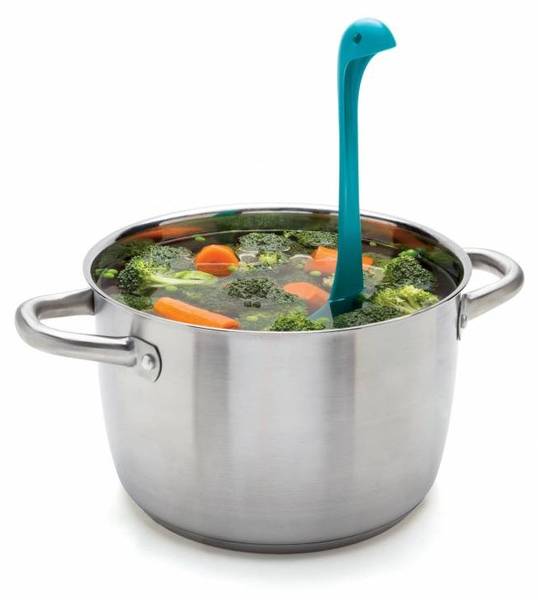 Suppenkelle Nessie Blau - Kunststoff - 10 x 10 x 24 cm