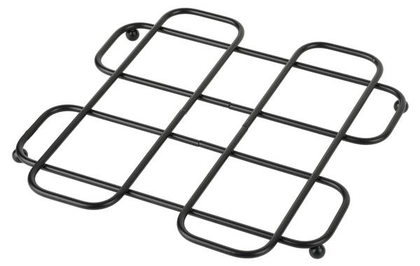 Untertasse MODERN KITCHEN Schwarz - Metall - 19 x 2 x 19 cm