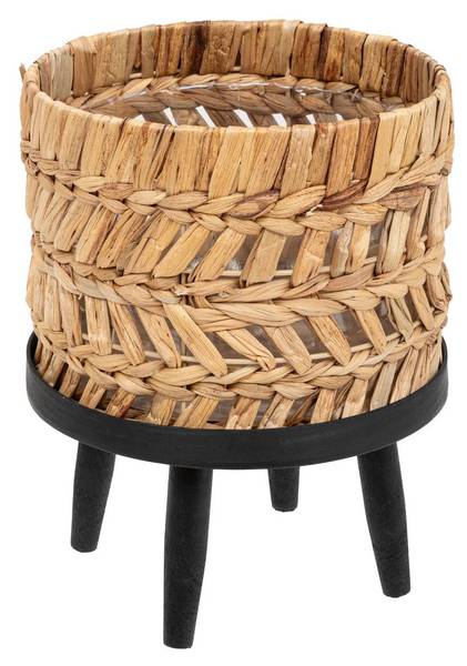 Pflanzentopf EXOTIC PANAMA Beige - Holzwerkstoff - 25 x 31 x 25 cm