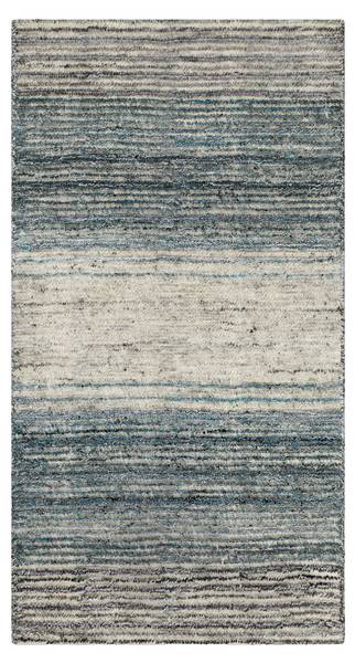 Läufer Hamptons TWENTYFOUR Blau - Grau - Polyester - 80 x 1 x 230 cm