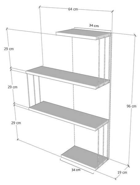 Regal Batilda Schwarz
