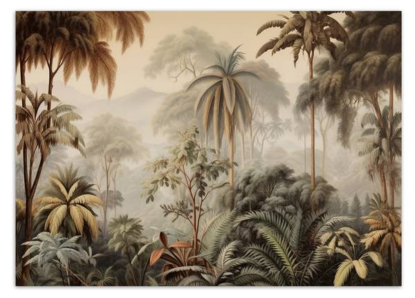 Fototapete Tropischer Wald 150 x 105 cm