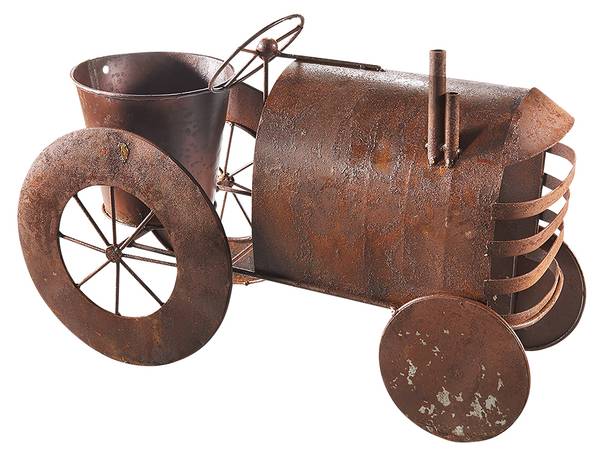 Blumenständer TRACTORPLANT Braun - Metall - 16 x 25 x 40 cm