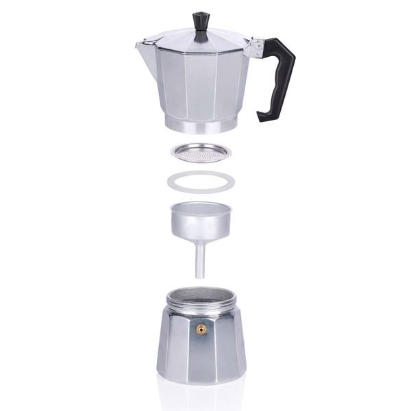 Perkolator MEALPE365001 Grau - Metall - 10 x 19 x 17 cm