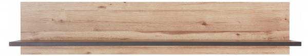 Etagère murale MARBELLA Marron - Bois manufacturé - 150 x 30 x 22 cm