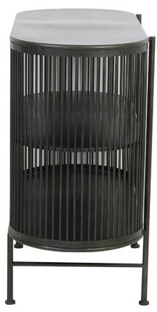 Schrank YINTHE Schwarz - Metall - 100 x 80 x 40 cm