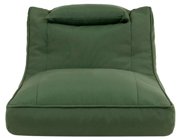 Zitzak Buiten Lounger Nova groen - geweven stof - polypropeen - 84 x 68 x 108 cm