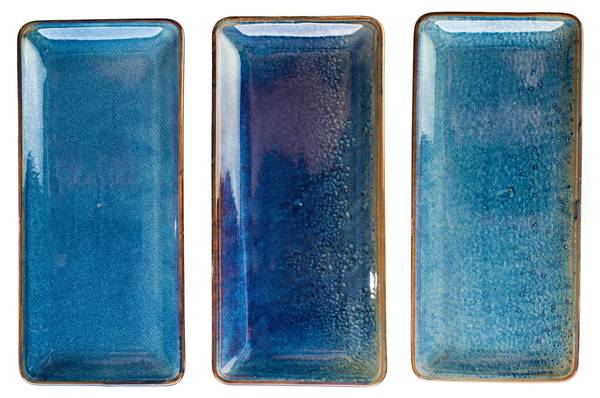 Servierplatte DEEPBLUE 14 x 31 cm