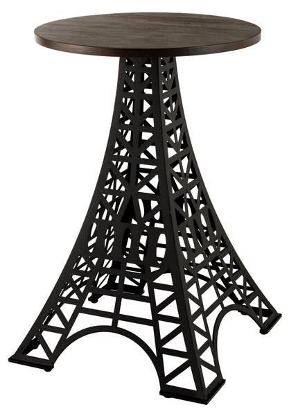 Bartisch PARIS LOFT Braun - Mango - 70 x 105 x 70 cm