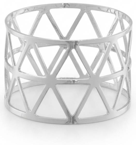 Serviettenringe im 12er Set Silber