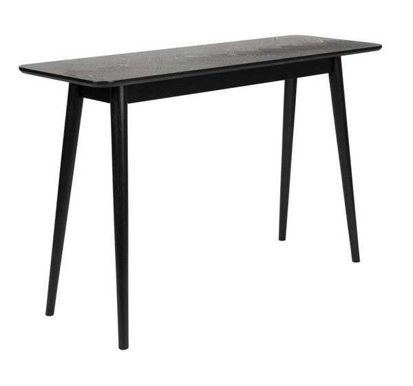 Konsolentisch Fabio Schwarz - Holz teilmassiv - 120 x 75 x 40 cm