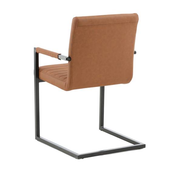Esszimmerstühle Art (2er-Set) Braun - Flachgewebe - 54 x 88 x 63 cm