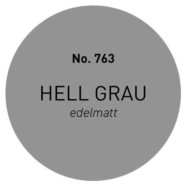 Wandfarbe (5L) edelmatt Hell Grau No.763 Grau - 30 x 22 x 40 cm