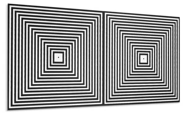 Klebepaneele Quad Linie 100 x 50 cm