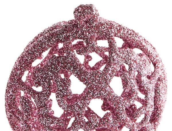 Weihnachtsbaumkugeln VANERN 100-tlg Pink - Silber