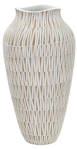 Vase Stiky A Weiß - Harz - 22 x 44 x 22 cm