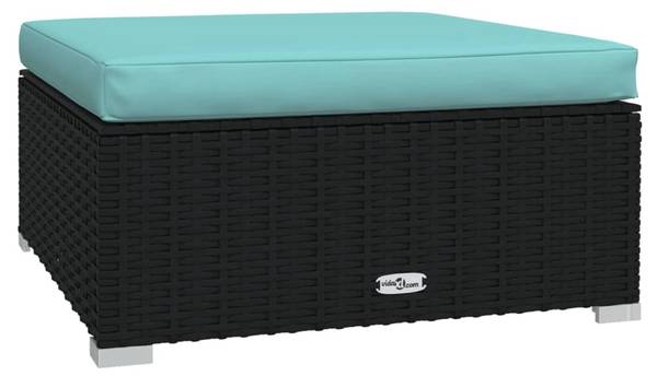 Garten-Lounge-Set 3013633-11 (6-teilig) Schwarz - Blau