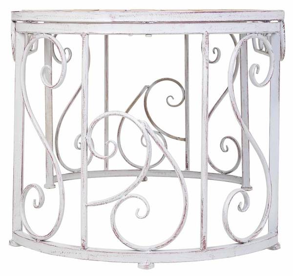 Couchtisch Jardin Mueble Grau - Massivholz - 115 x 50 x 60 cm