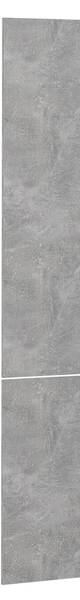 Keukenfront R-Line 37452 grijs - plaatmateriaal op houtbasis - 30 x 196 x 2 cm