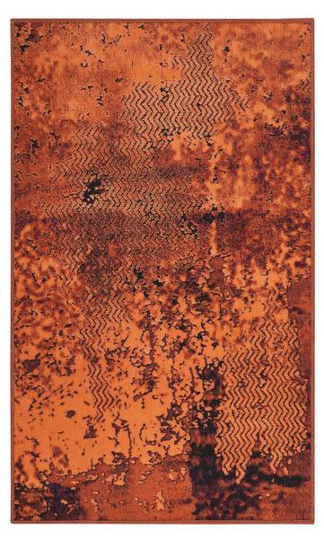 Badteppich Room 9 Braun - Polyester - 80 x 2 x 150 cm