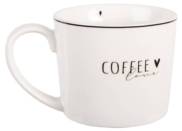 Tasse Maddox&Cups Weiß - Porzellan - 8 x 7 x 12 cm