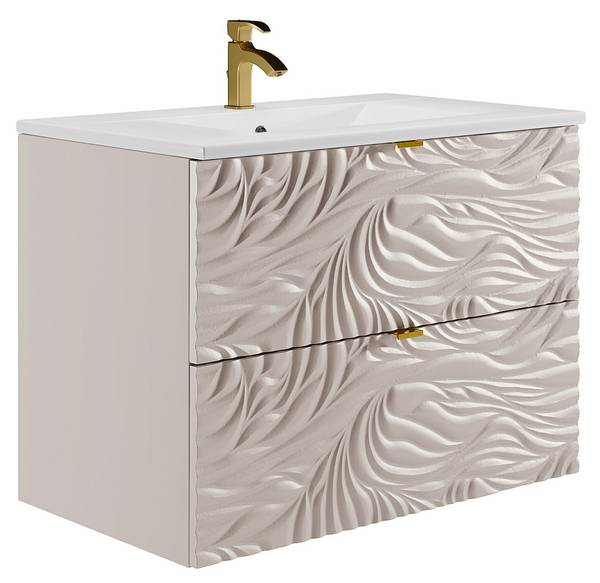 Einzelwaschtisch RINAREL Breite: 80 cm