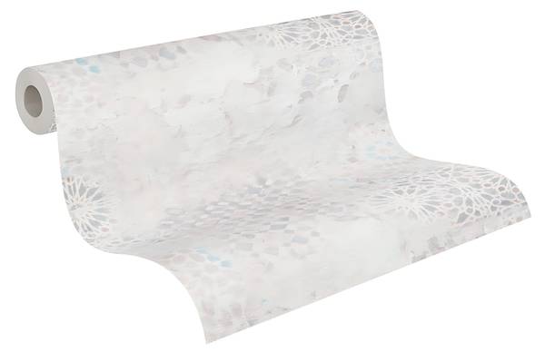 Vliestapete 378583-GU Weiß - Kunststoff - 53 x 1 x 1005 cm