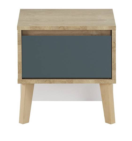 Chevet Galaxy Bleu - Bois manufacturé - 42 x 41 x 36 cm