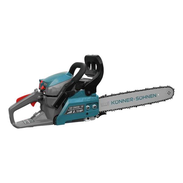 Benzin-Kettensäge KS CS20G-16 Blau - Kunststoff - 26 x 30 x 43 cm