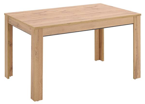 Esstisch 3195 Braun - ABS - Holzverbundwerkstoff - 135 x 77 x 86 cm