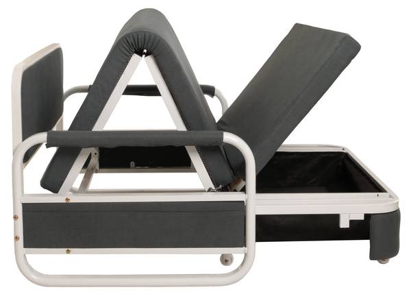 Slaapbank M83 antracietkleurig