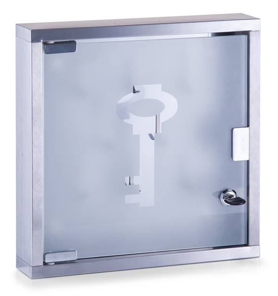 Schlüsselkasten, Edelstahl/Glas kaufen