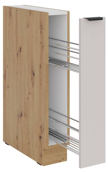 Unterschrank Solea 15DCARGOBB Braun - Holzwerkstoff - 15 x 82 x 52 cm