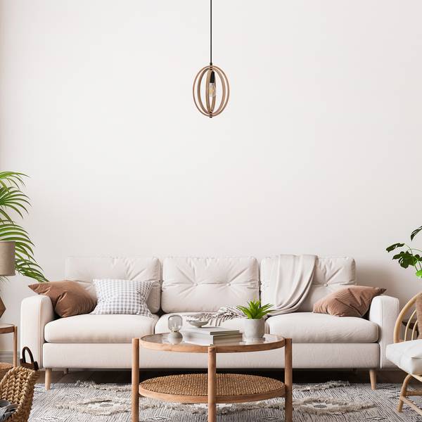 Pendelleuchte Barry S Schwarz - Stahl - 4 x 31 x 21 cm