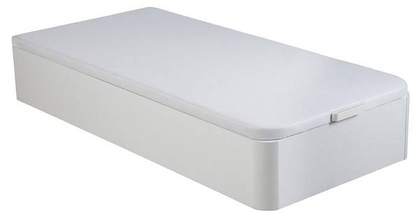 Matratze und Bettgestell mit Lattenrost 190 x 90 cm