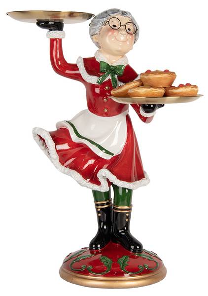 Xmas&Aleksander Rot - Kunststoff - 32 x 62 x 47 cm