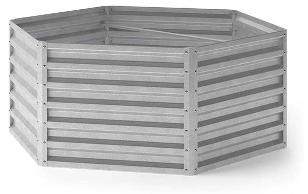 Hochbeet  39660 Silber / Grau - Silbergrau