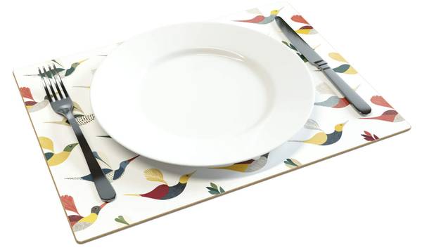 Design-Tischset Ally & Friends 2er Set Eukalyptus - 30 x 1 x 40 cm