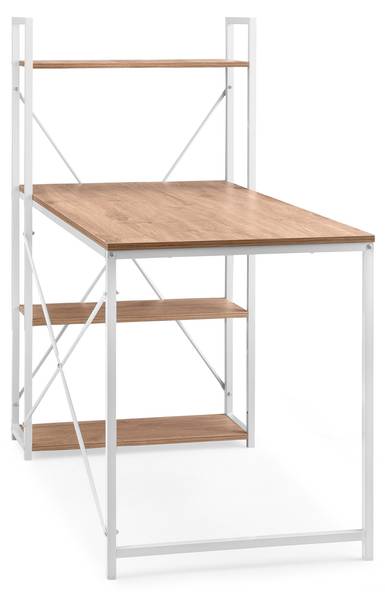 Schreibtisch Easy Up3 Braun - Holzwerkstoff - 60 x 72 x 120 cm